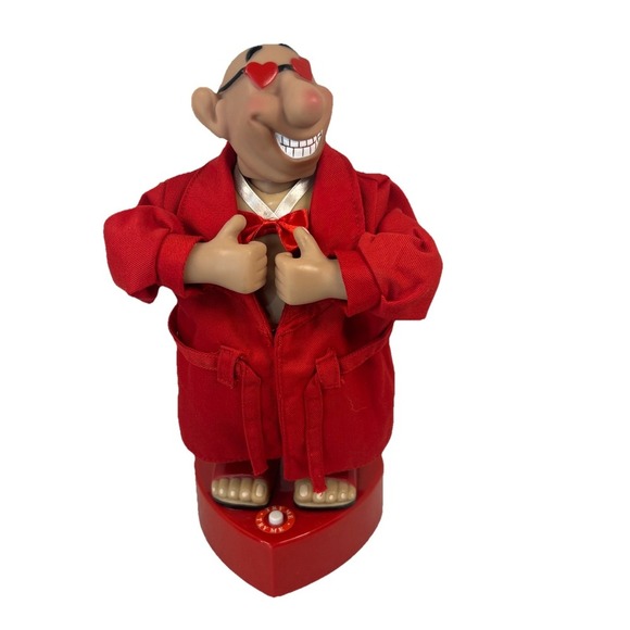 Freddie The Flasher Animated Figure Valentines Day Toy Read - Picture 1 of 11
